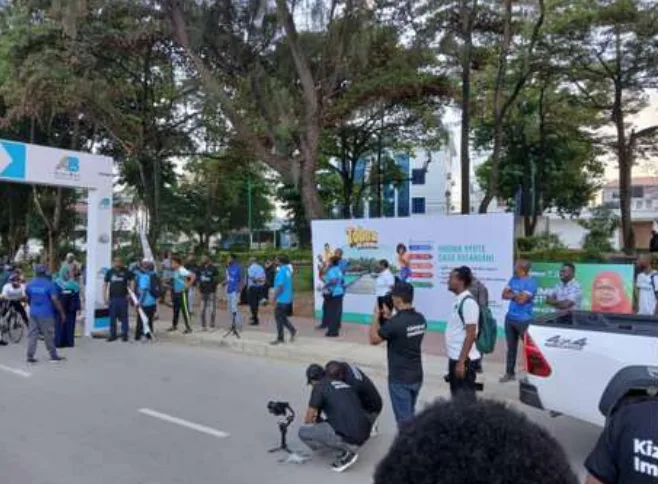 Street-level activation and media coverage at the Kizimkazi Festival