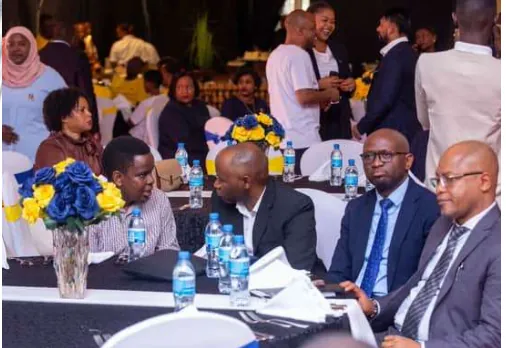 Guests networking at the TCB Stawi Bond Launch dinner reception